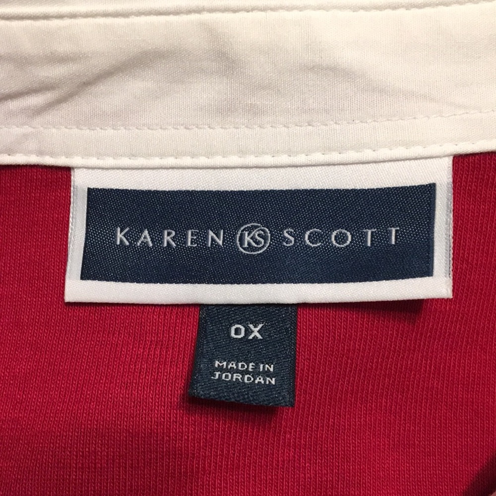 Karen Scott blouse size OX - Picture 6 of 7